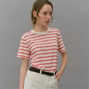 vintage stripe t-shirt (red)