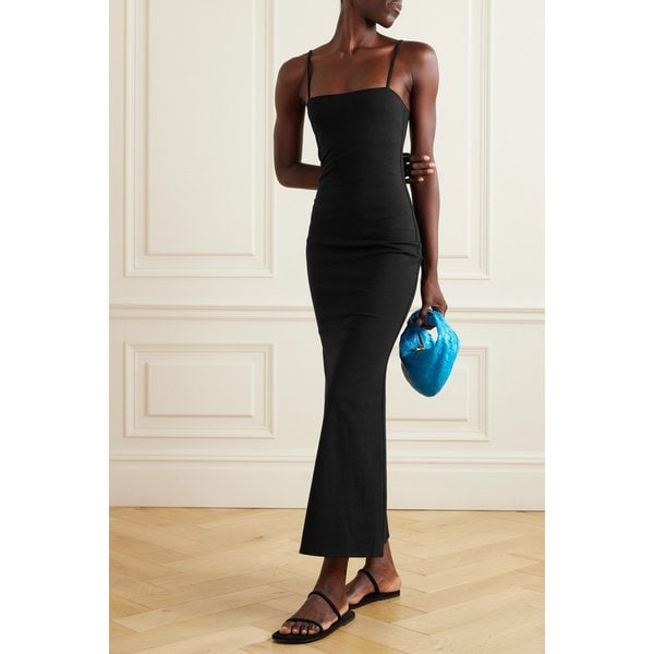 코튼 모달 블렌드 스트레치 맥시 원피스 1647597319956788