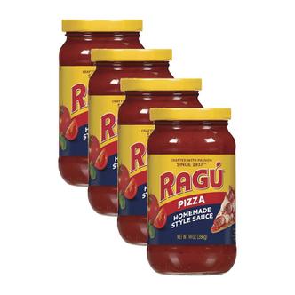  [해외직구] Ragu 라구 홈메이드 스타일 피자 소스 396g 4팩
