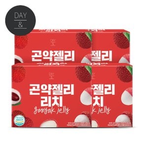 데이앤 리치 곤약젤리 130ml x 10포 4박스(총40팩)