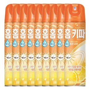 홈키파 수성알파 에어졸 내츄럴오렌지향 500ml X 9개