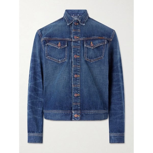 코니 자수  데님 재킷 46376663163008124