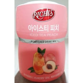 분말차 아이스티피치(리치스 파우더 550g) X6 식당  식재료