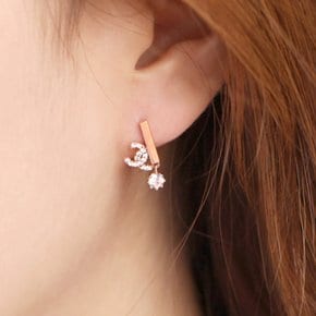 14K GOLD [목걸이+귀걸이] P8642