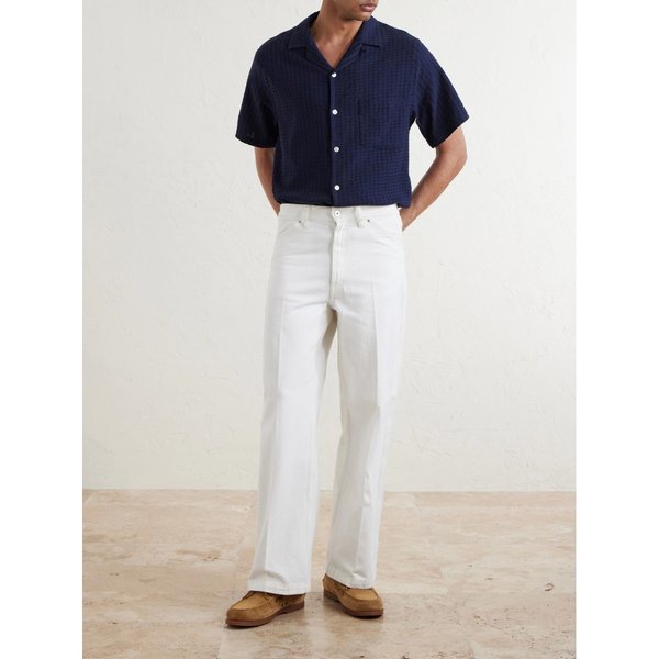 포르투기스 플란넬 몬데고 코튼 블렌드 셔츠 46376663163010550