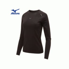 여성 러닝 스트레치 기모 긴팔 티셔츠 BRUSHED LONG SLEEVE__S 32YA380009