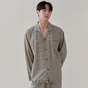 국산 남자 잠옷 세트 레이온 긴팔 봄 가을 겨울 남성 파자마 홈웨어 커플 신혼부부 2157
