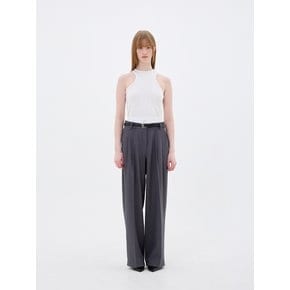 MOON NIGHT WIDE PANTS / CHARCOAL