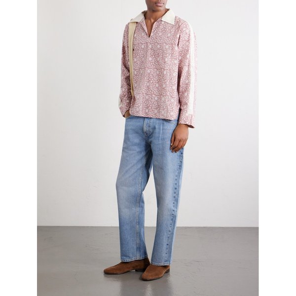 카틱 리서치 부티아 플로럴 코튼 실크 블렌드 셔츠 46376663162975407