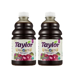 테일러푸룬 공식 유기농 푸룬주스 946ml x 2병
