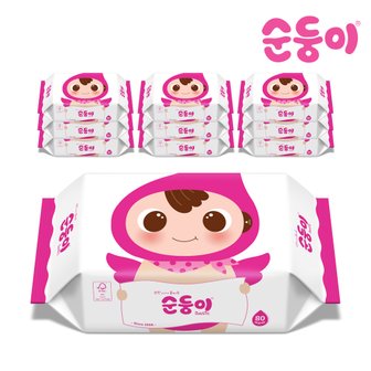 순둥이 BR-01 /베이직 리필형 80매 10팩