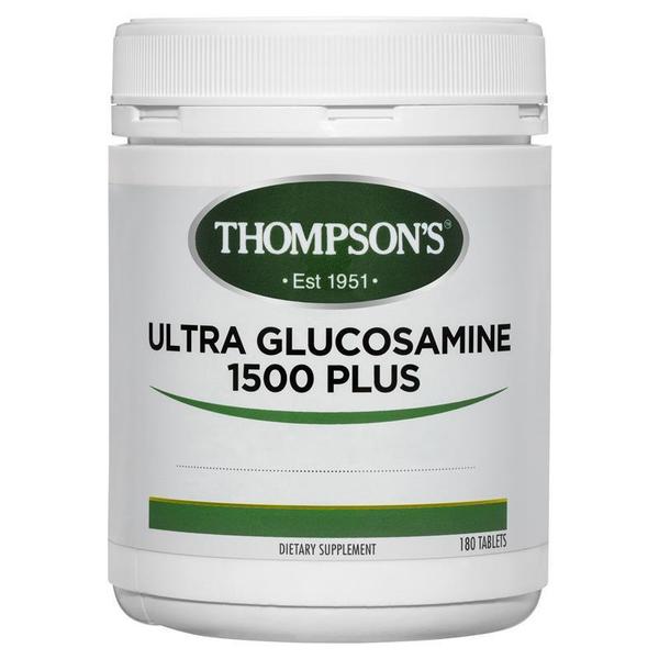 호주직구 Thompsons 톰슨 울트라 글루코사민 플러스 1500mg 180타블렛 2팩