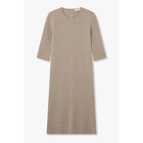 라운드넥 울 니트 드레스 IA16153110161