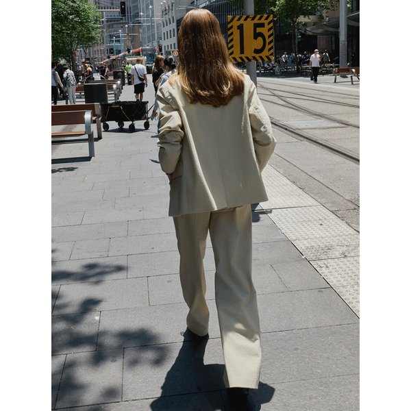 [세트] 클래식 코튼 자켓 + 클래식 코튼 팬츠 라이트베이지 amr2251