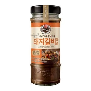 CJ제일제당 백설 돼지갈비 양념 500g x6개