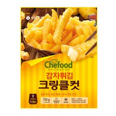 [푸른들마켓][롯데] 냉동감자튀김(크링클컷)750g