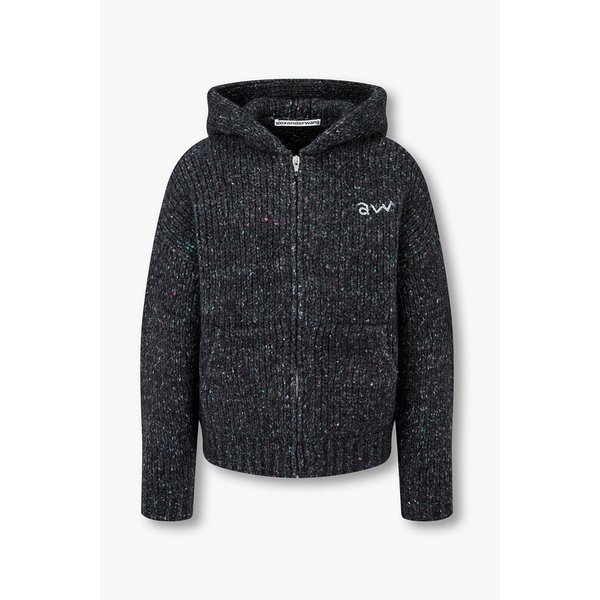 [UNISEX] 오버사이즈 니티드 집업 후디 3625301018000