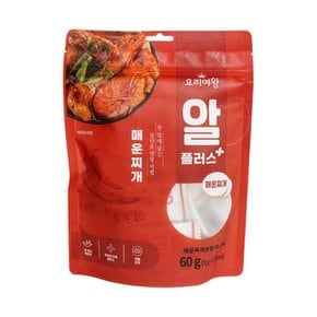 요리여왕 알플러스 매운찌개 60g (동전육수)