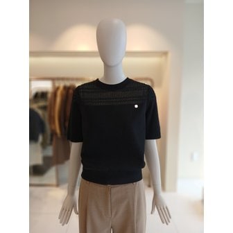 CC콜렉트 [여주점] 씨씨콜렉트 시스루라운드넥반팔니트 E262ksk137