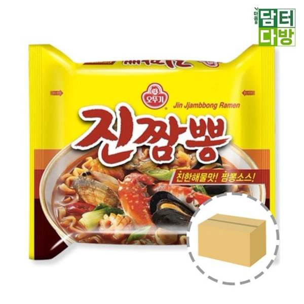 확대된 대표 오뚜기 진짬뽕 1BOX (32봉)