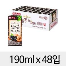 삼육 검은콩 호두&아몬드두유 190mlx48입