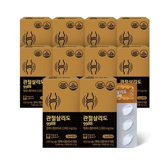  관절살리도 9988 옵티 MSM 2000 관절 연골 케어 엠에스엠 10박스(5개월...