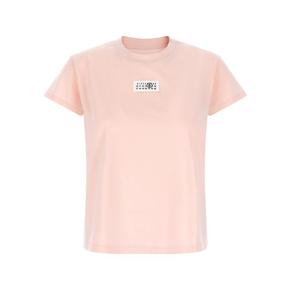 26SS MM6 메종마르지엘라 반팔 티셔츠 S52GC0326M20170231 PINK DOM