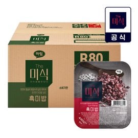 더미식 흑미밥 180g 24개 / 즉석밥