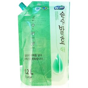 참그린 순수발효 식물리필 1200ml 주방세제 (W7F8050)