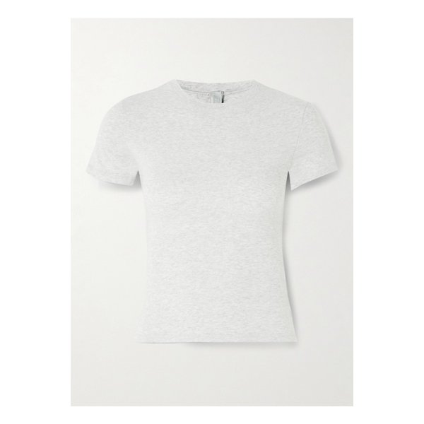 스킴스 스트레치 코튼 저지 티셔츠 라이트 헤더 그레이 라이트 그레이 1647597346604535