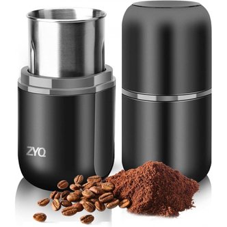  커피 밀 전동 커터 커피 밀 전동 커피 밀 분말 커피 콩 꽁초 기계 몇 초가는 갈아 대용량 전동