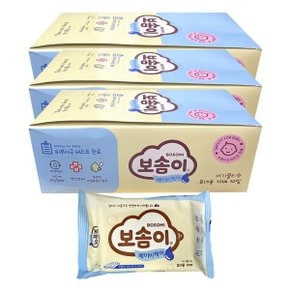 깨끗한나라 보솜이 베이비케어 휴대용 도톰한 순한 아기 물티슈 여행용 10매입 x 30팩(3BOX)