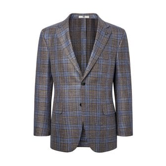 닥스 [24SS] [LORO PIANA 원단] 울실크린넨 체크 자켓 DMJA4AC06W2