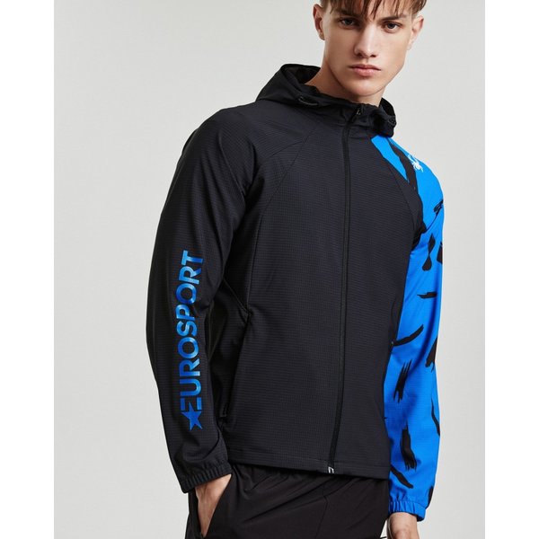 [여주점] [유로스포츠] 남성 경량 방풍 후드 집업자켓 SPJPCNJK221M