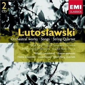 [CD] 비톨트 루토스와프스키 - 관현악을 위한 작품 (2 For 1)/Witold Lutoslawski - Works For Orchestra (2 For 1)