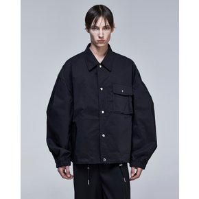 [파주점] 컬렉션 크롭 코치 점퍼 SH2JP706BK