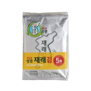  성경 재래전장김 100g (20g*5봉)