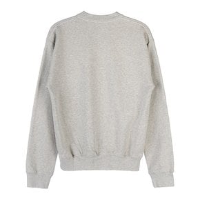 [라벨루쏘] [스포티앤리치] 여성 트랙 앤 필드 스웨트셔츠 TRACK AND FIELD FLOCKED CREWNECK HEATHER OATM