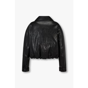 [파주점] [지컷] 스트링 헴 신세틱 레더 다운 자켓7214417203G