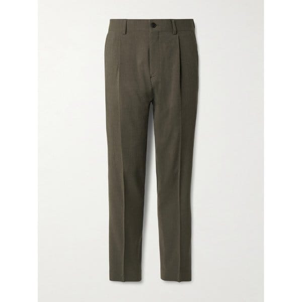 미스터 피 울 블렌드 시어서커 스트레이트 레그 팬츠 46376663163004680