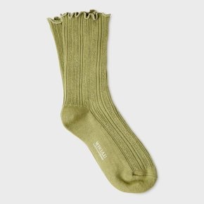 Eylelet Frill Socks WHAYG4931A