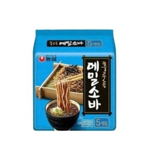 농심 메밀소바 127G 5입 X 8개