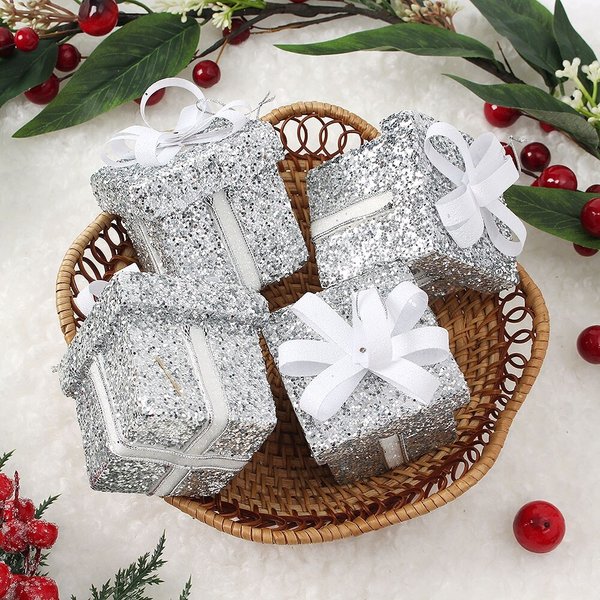 로열실버 트리 오너먼트 4p세트(감사선물상자)