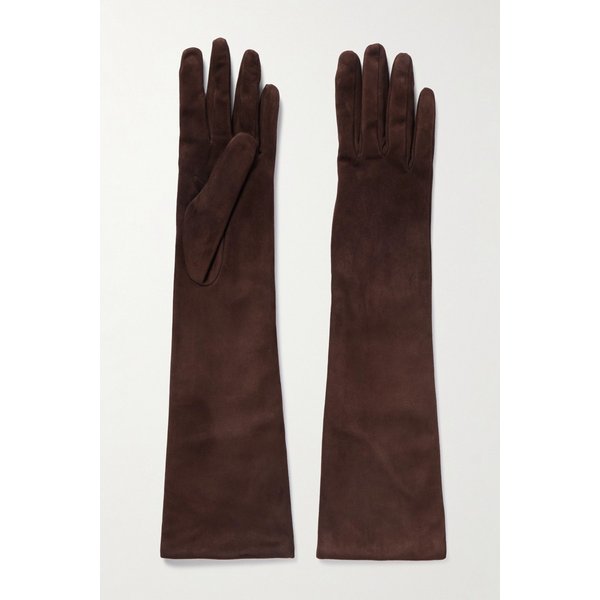 누어 해무어 다크 브라운 스웨이드 장갑 46376663162989302