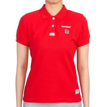 혼가먼트 골프웨어 여성 반팔티셔츠 HCW 2A AP01 RED