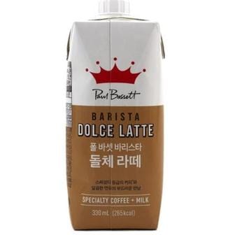  폴바셋 바리스타 돌체 라떼 330ml x 12개