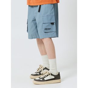 COTTON CARGO SHORTS [3 COLOR]