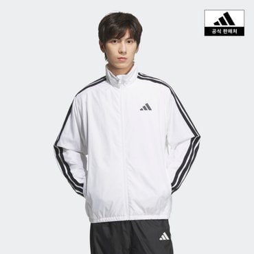 아디다스 [아디다스코리아공식] 머스트해브 3-스트라이프 브러쉬드 트리콧 안감 윈드 재킷 [KA1290]