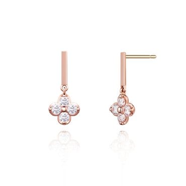 스톤헨지 Posy 14K 귀걸이 F0436