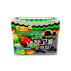 우리집탈취제(냉장고용 250g) 탈취겔 숯 냄새제거 냉장고탈취제